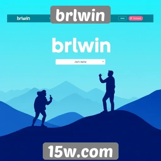 exploração da interface do site brlwin
